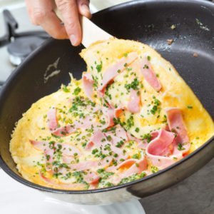 Käse-Schinken-Omelett