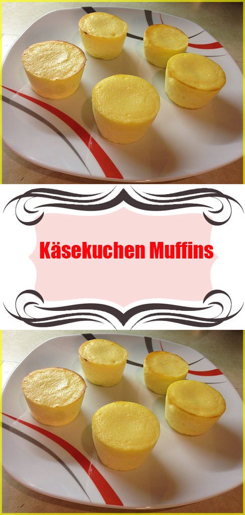 Käsekuchen Muffins Rezept 6 Käsekuchen Muffins