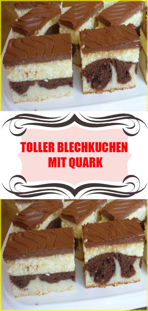 Toller Blechkuchen mit Quark Rezept 6 Toller Blechkuchen mit Quark