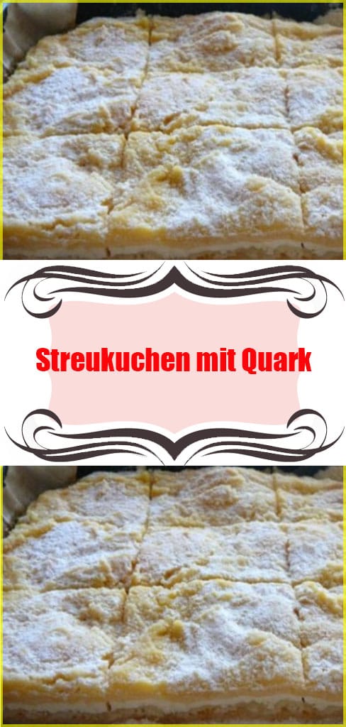 Streukuchen mit Quark Rezept 6 Streukuchen mit Quark
