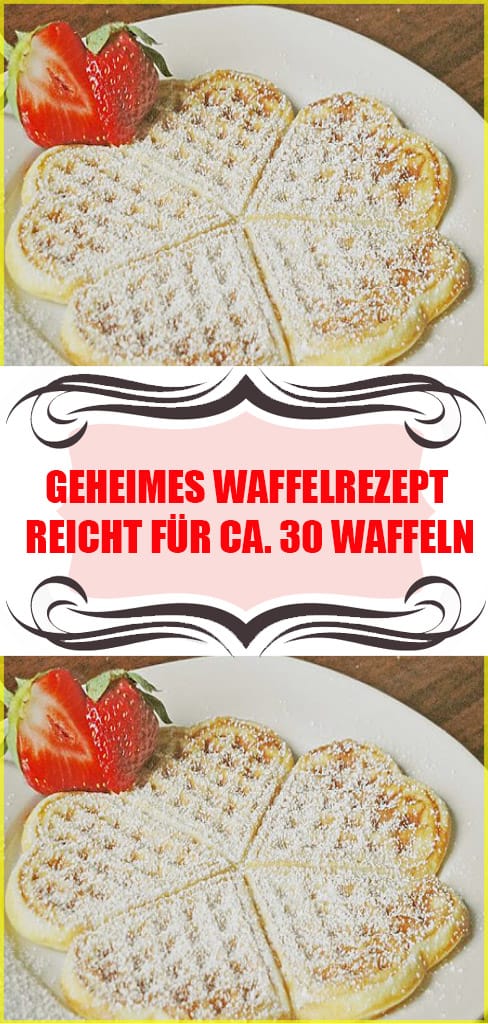 Geheimes Waffelrezept