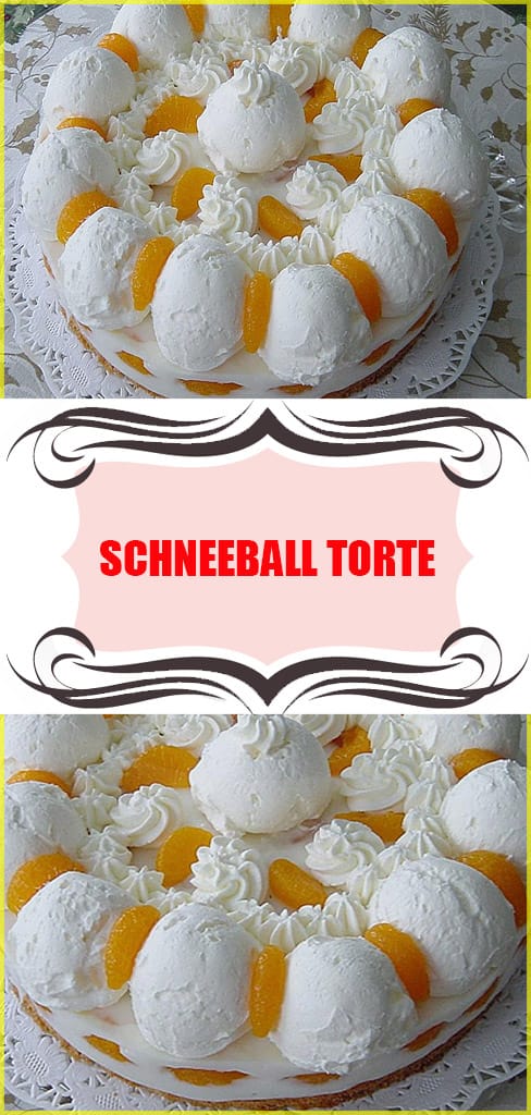 Schneeball Torte Rezept 6 Schneeball Torte
