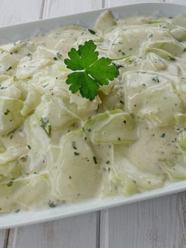 Kohlrabi in Sahnesauce