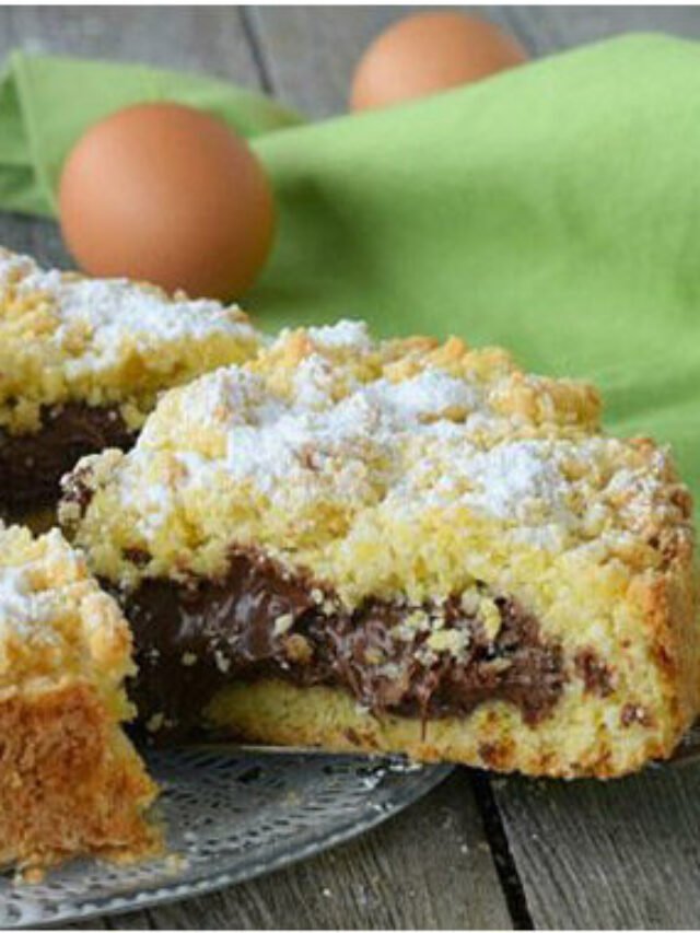 Nutella Streusel Käsekuchen