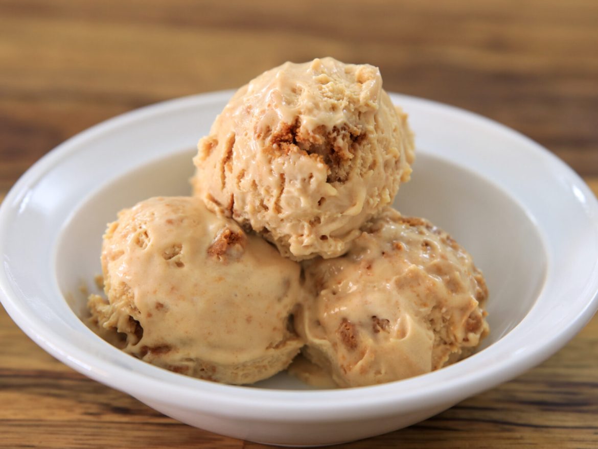 Rezept für Lotus Biscoff Eiscreme