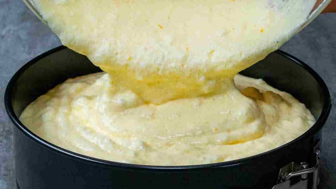 Joghurtkuchen in 2 Minuten zubereitet, ein Tassenrezept