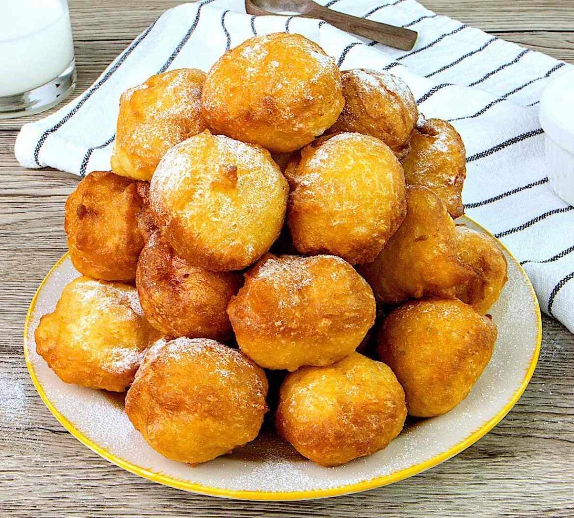 Quarkbällchen kinderleicht, wie vom bäcker