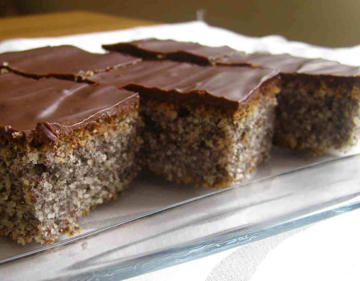 Mohnkuchen mit 10 Minuten Zubereitungszeit