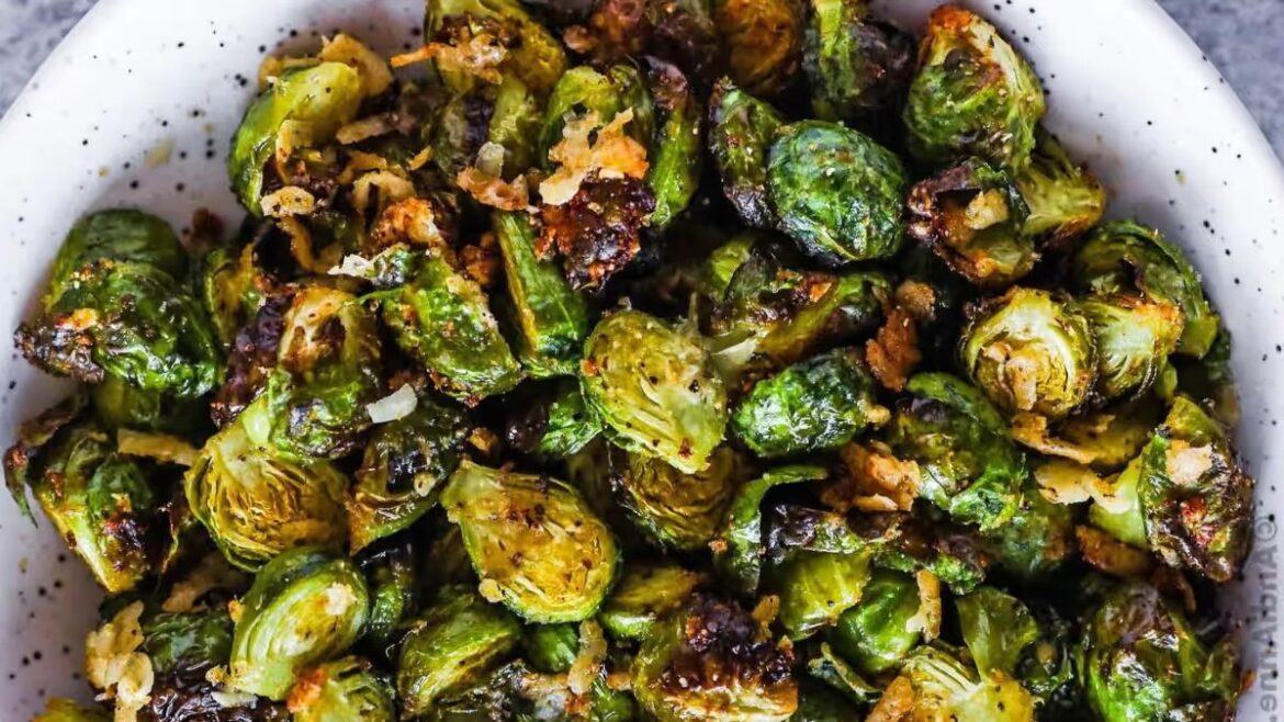 Der beste Rosenkohl in der Fritteuse