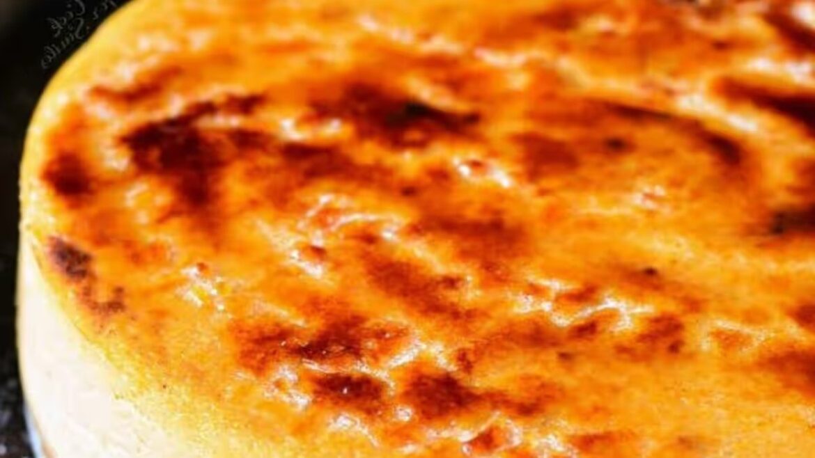 Kürbis-Creme-Brûlée-Käsekuchen