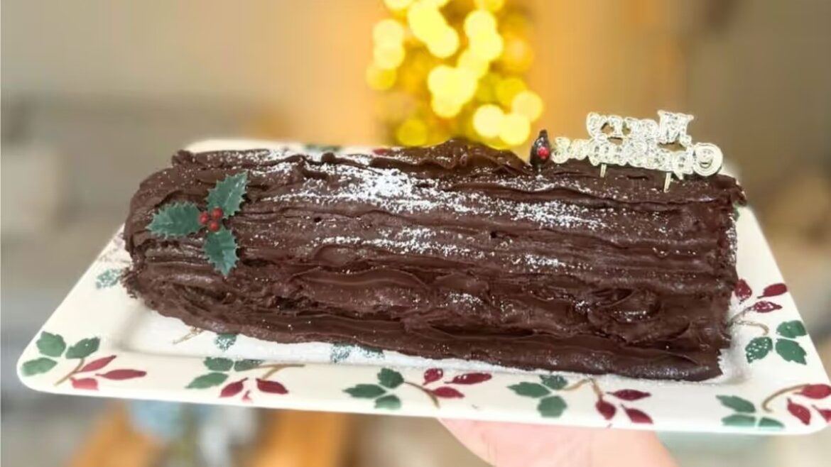 Rezept für Weihnachtsscheite von Mary Berry