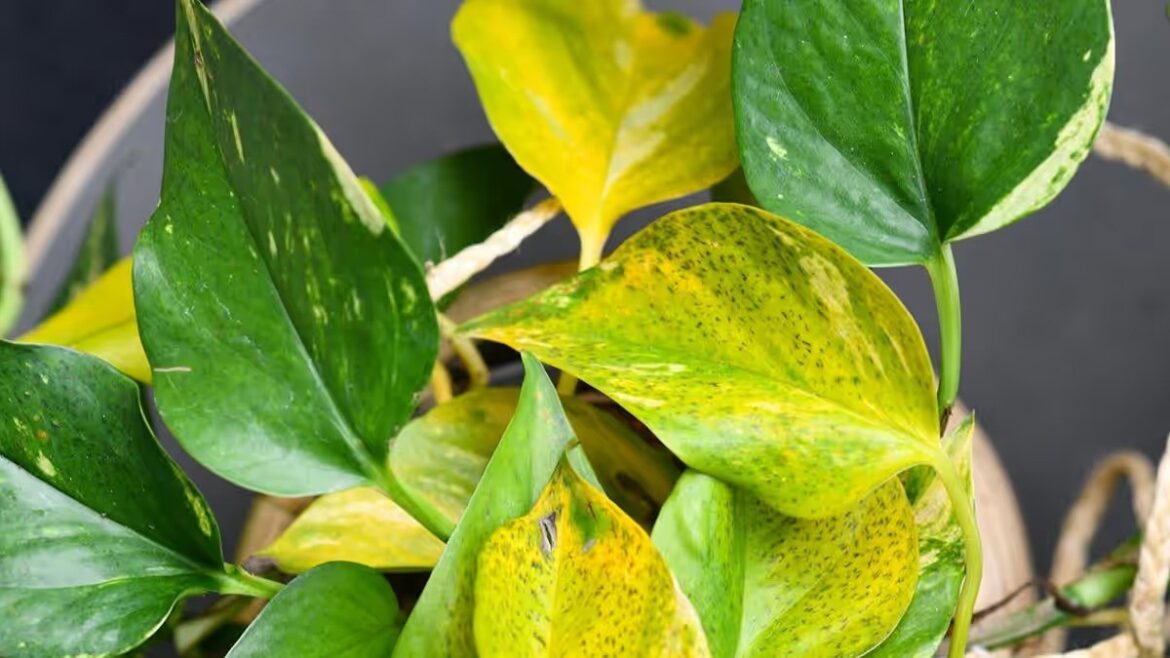 Was tun, wenn Ihre Pothos-Blätter gelb werden und abfallen? Gründe und wie man es speichert