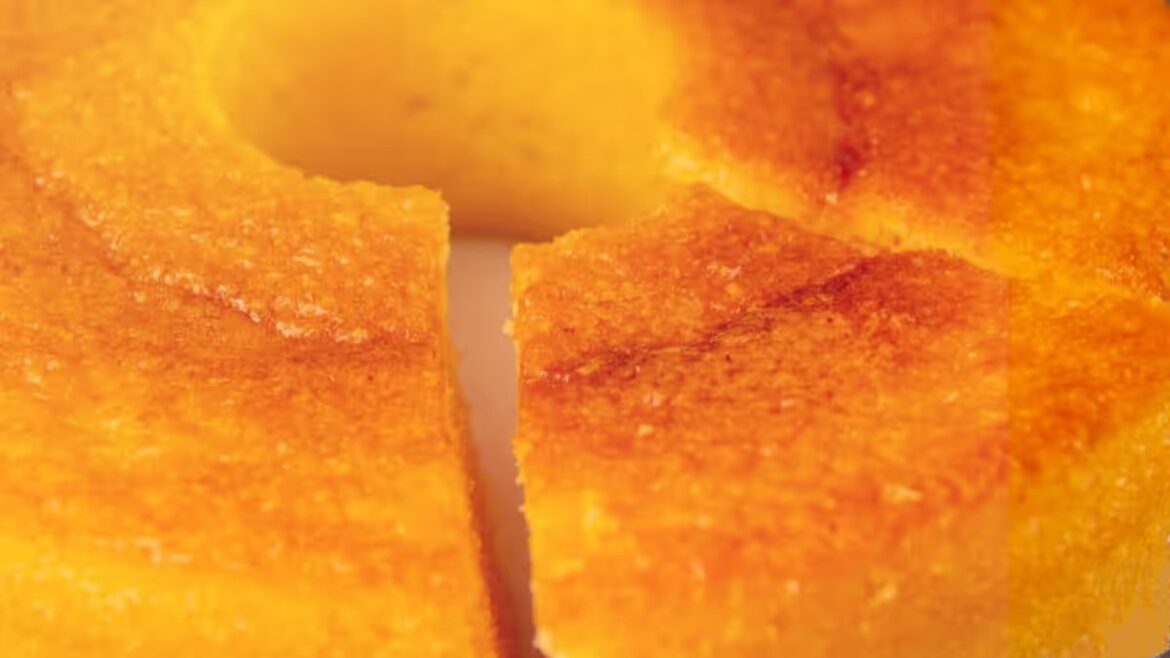 Zarte Orangenkrone ohne Butter: ein leichter und köstlicher Genuss